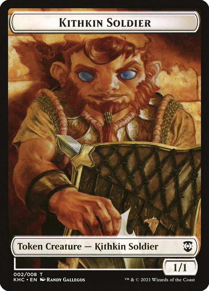 Kithkin Soldier (Kaldheim Commander Tokens) - Magic: The Gathering in TCG Land México