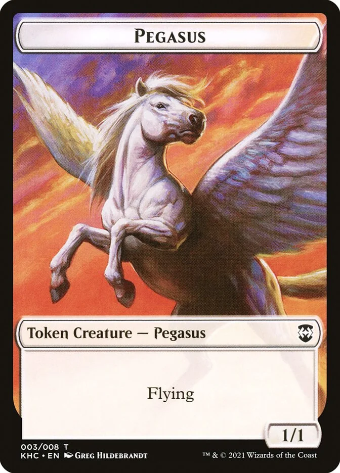 Pegasus (Kaldheim Commander Tokens) - Magic: The Gathering in TCG Land México
