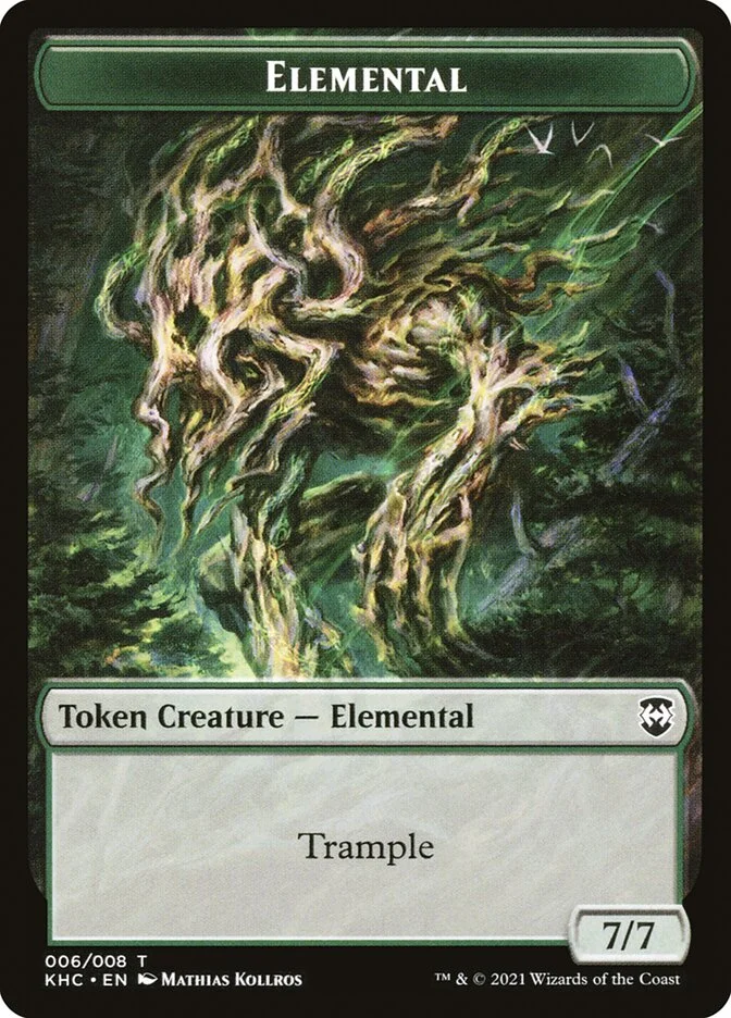 Elemental (Kaldheim Commander Tokens) - Magic: The Gathering in TCG Land México