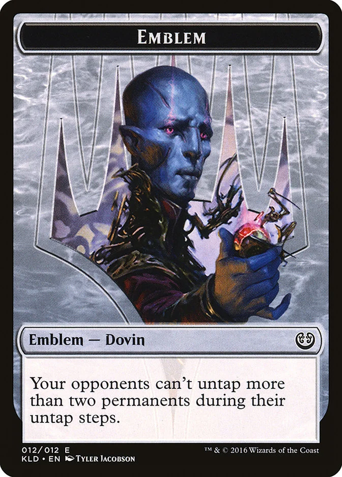 Dovin Baan Emblem (Kaladesh Tokens) - Magic: The Gathering in TCG Land