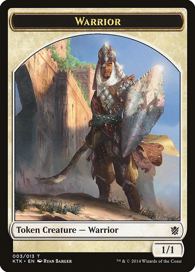 Warrior (Khans of Tarkir Tokens) - Magic: The Gathering in TCG Land México