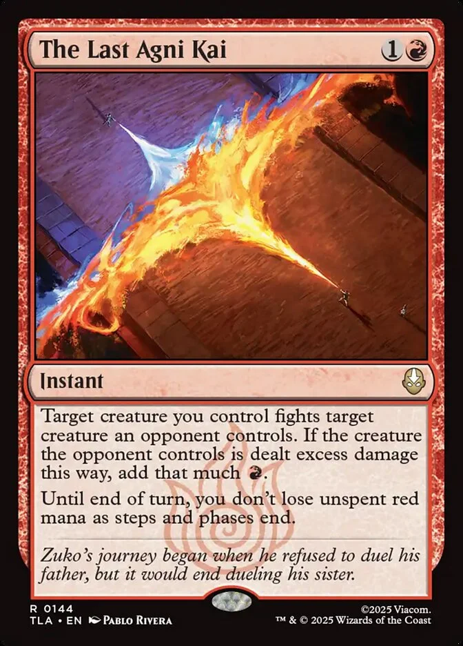 The Last Agni Kai (Avatar: The Last Airbender) - Magic: The Gathering in TCG Land México
