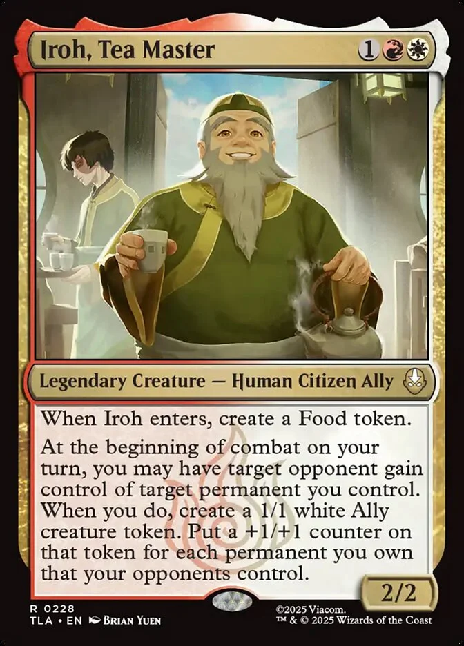 Iroh, Tea Master (Avatar: The Last Airbender) - Magic: The Gathering in TCG Land México