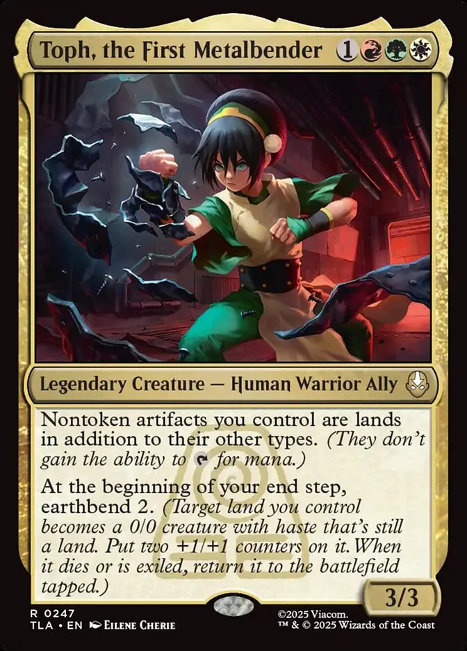 Toph, the First Metalbender (Avatar: The Last Airbender) - Magic: The Gathering in TCG Land México