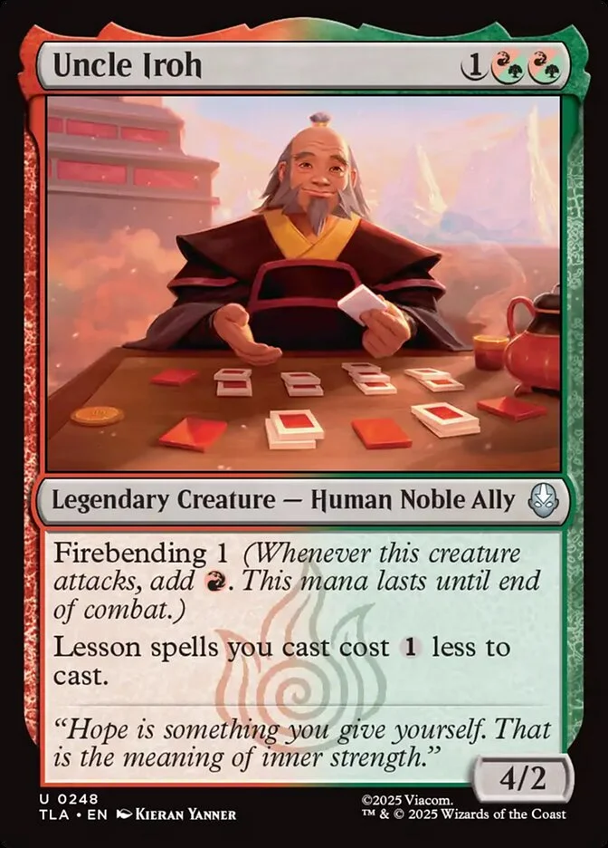 Uncle Iroh (Avatar: The Last Airbender) - Magic: The Gathering in TCG Land México