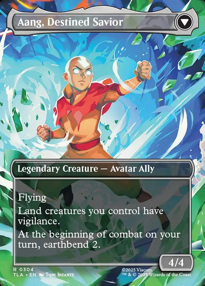 Aang, Destined Savior (Avatar: The Last Airbender) - Magic: The Gathering in TCG Land México