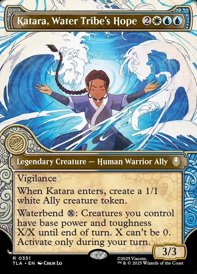 Katara, Waterbending Master MTG en TCG Land México