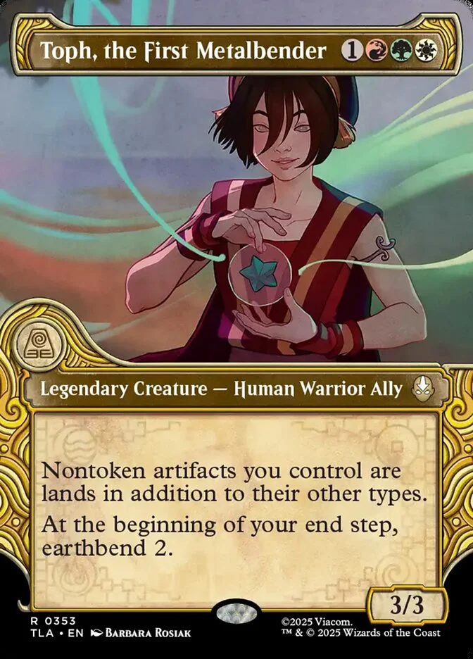 Toph, the First Metalbender (Avatar: The Last Airbender) - Magic: The Gathering in TCG Land México