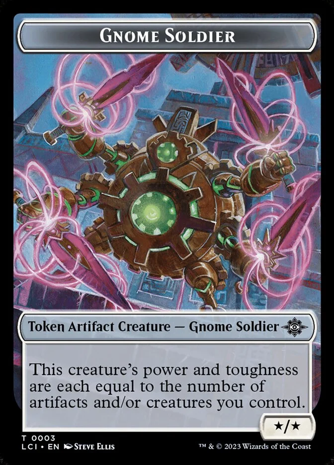 Gnome Soldier (The Lost Caverns of Ixalan Tokens) - Magic: The Gathering in TCG Land