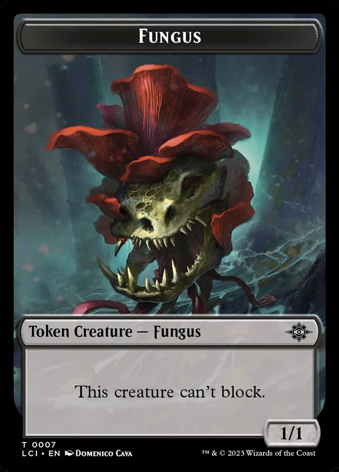 Fungus (The Lost Caverns of Ixalan Tokens) - Magic: The Gathering in TCG Land México