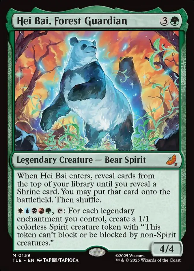 Hei Bai, Forest Guardian (Avatar: The Last Airbender Eternal) - Magic: The Gathering in TCG Land México