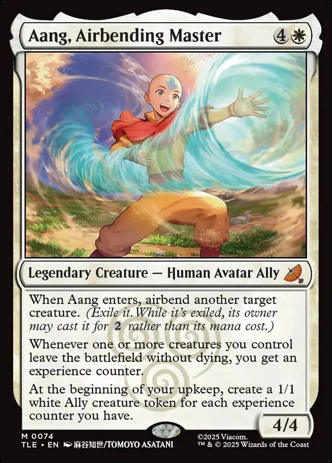 Aang, Airbending Master (Avatar: The Last Airbender Eternal) - Magic: The Gathering in TCG Land México