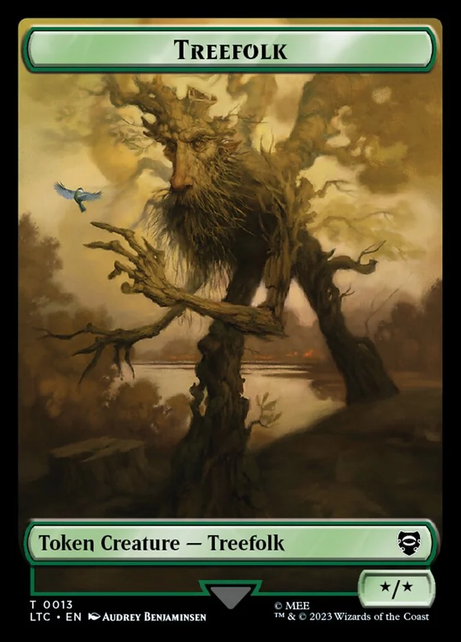 Treefolk (Tales of Middle-earth Commander Tokens) - Magic: The Gathering in TCG Land México