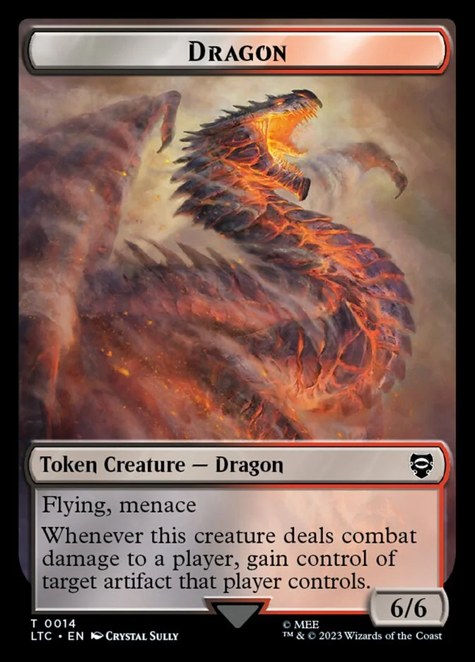 Dragon (Tales of Middle-earth Commander Tokens) - Magic: The Gathering in TCG Land México
