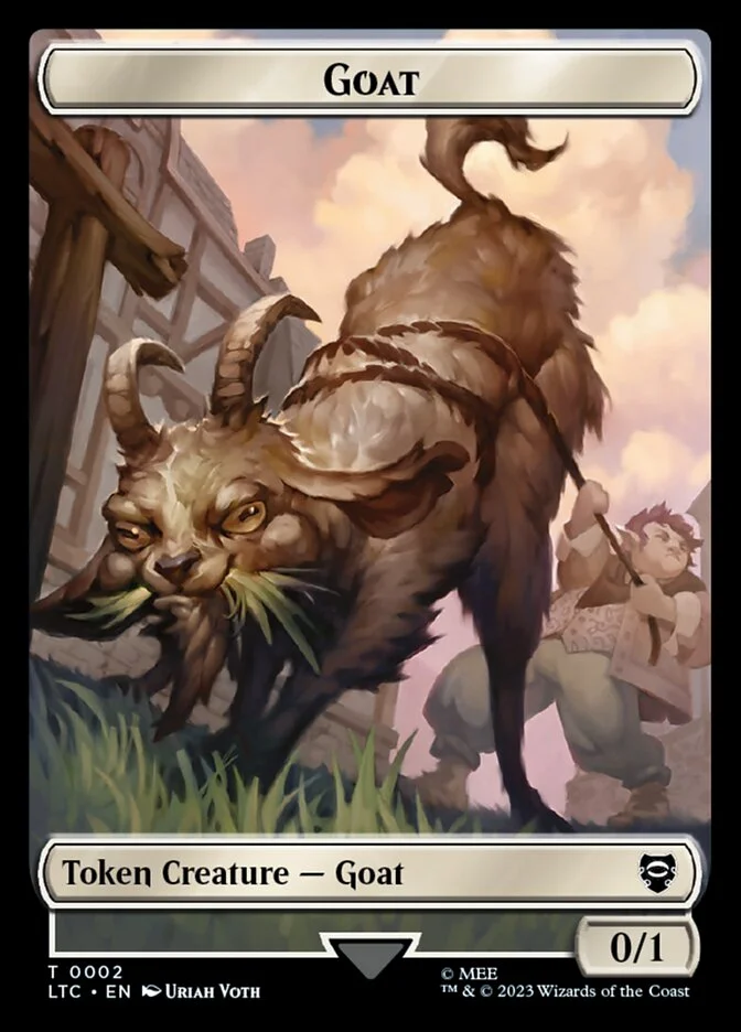 Goat (Tales of Middle-earth Commander Tokens) - Magic: The Gathering in TCG Land