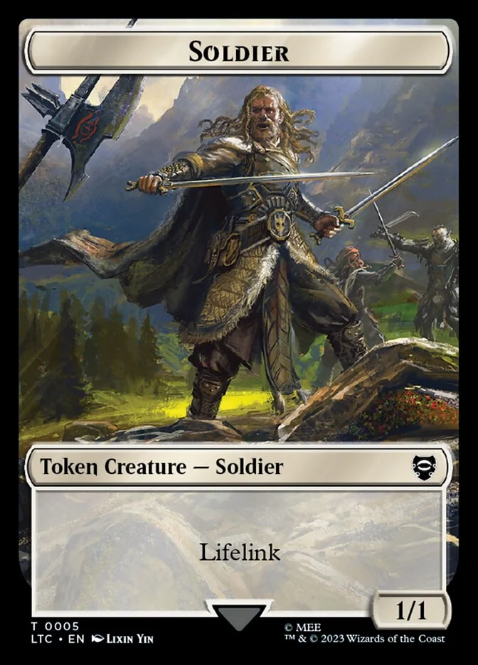 Soldier (Tales of Middle-earth Commander Tokens) - Magic: The Gathering in TCG Land México