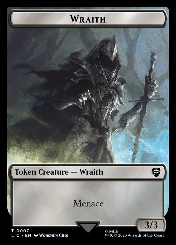 Wraith (Tales of Middle-earth Commander Tokens) - Magic: The Gathering in TCG Land México