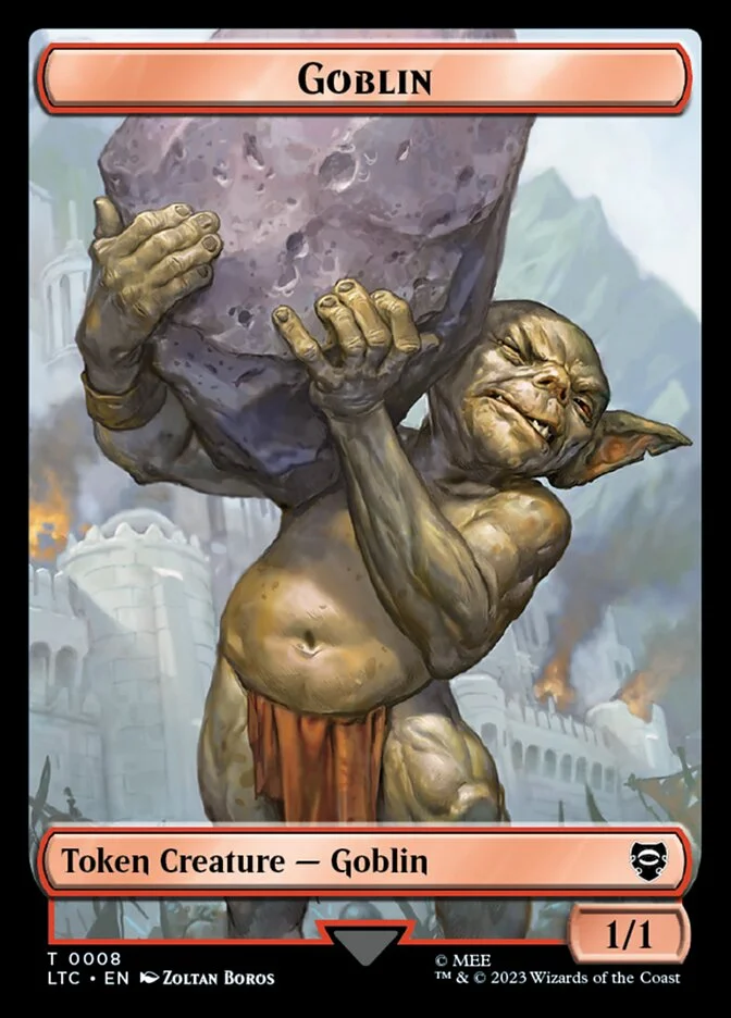 Goblin (Tales of Middle-earth Commander Tokens) - Magic: The Gathering in TCG Land México