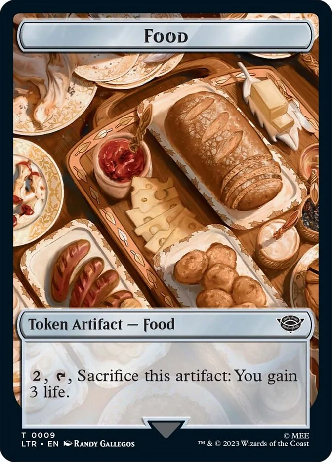 Food (Tales of Middle-earth Tokens) - Magic: The Gathering in TCG Land