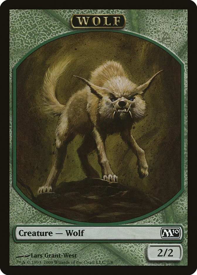 Wolf (Magic 2010 Tokens) - Magic: The Gathering in TCG Land