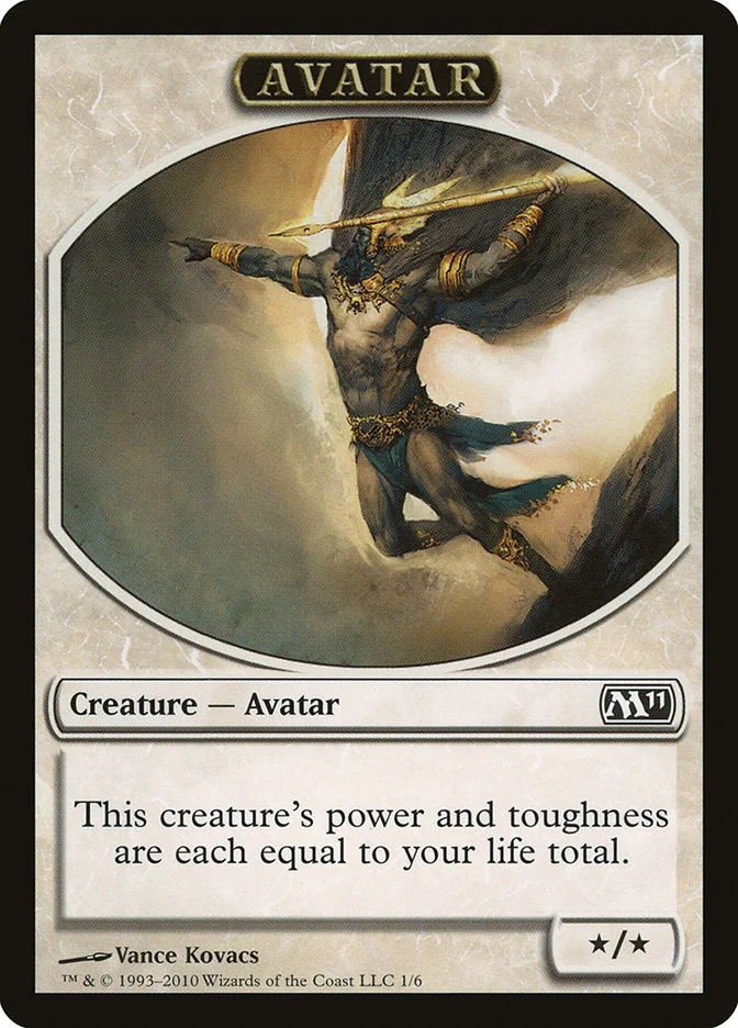 Avatar (Magic 2011 Tokens) - Magic: The Gathering in TCG Land