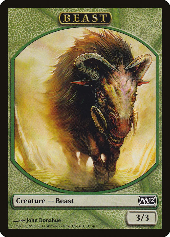 Beast (Magic 2012 Tokens) - Magic: The Gathering in TCG Land