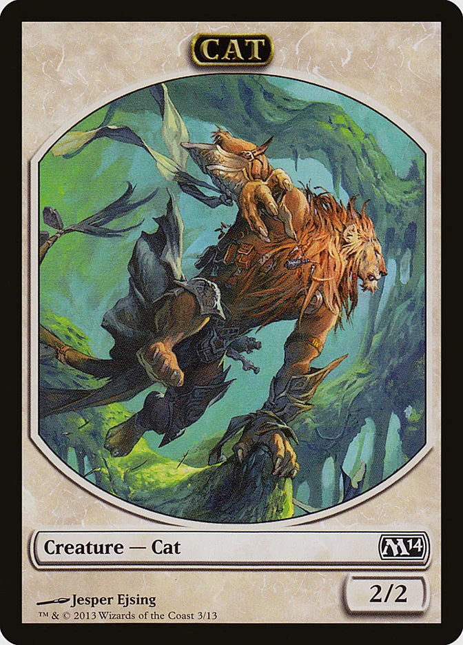 Cat (Magic 2014 Tokens) - Magic: The Gathering in TCG Land México