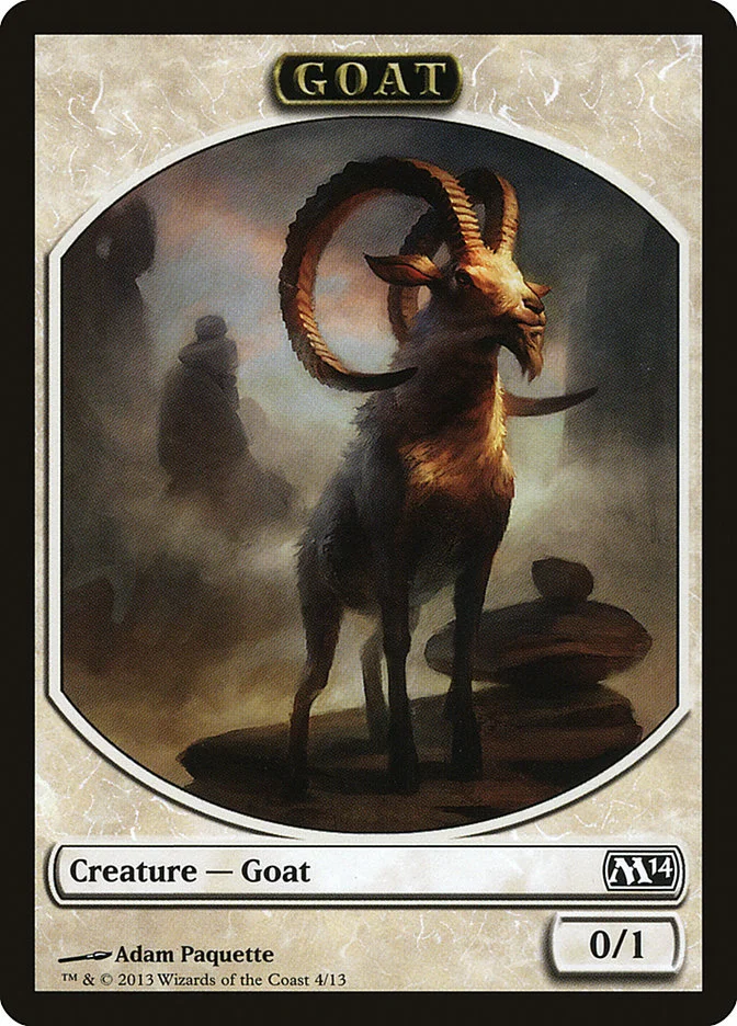 Goat (Magic 2014 Tokens) - Magic: The Gathering in TCG Land México