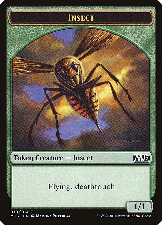 Insect (Magic 2015 Tokens) - Magic: The Gathering in TCG Land