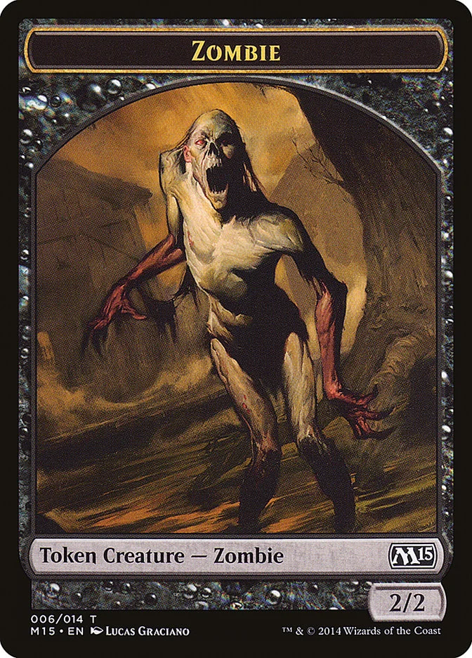 Zombie (Magic 2015 Tokens) - Magic: The Gathering in TCG Land