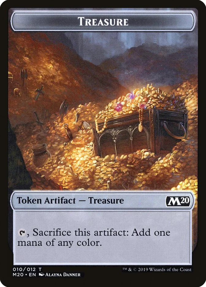 Treasure (Core Set 2020 Tokens) - Magic: The Gathering in TCG Land