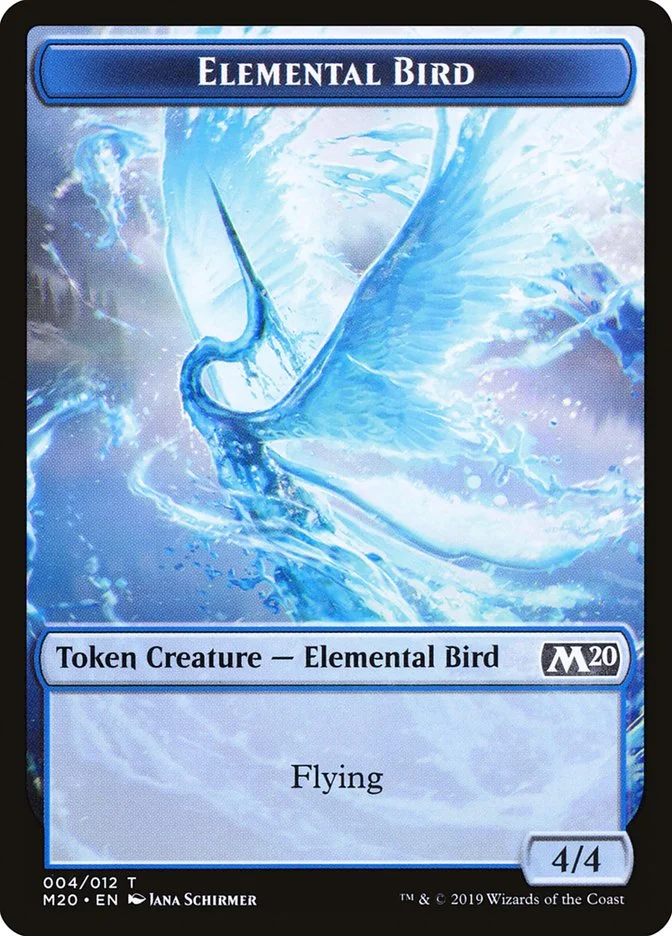 Elemental Bird (Core Set 2020 Tokens) - Magic: The Gathering in TCG Land México