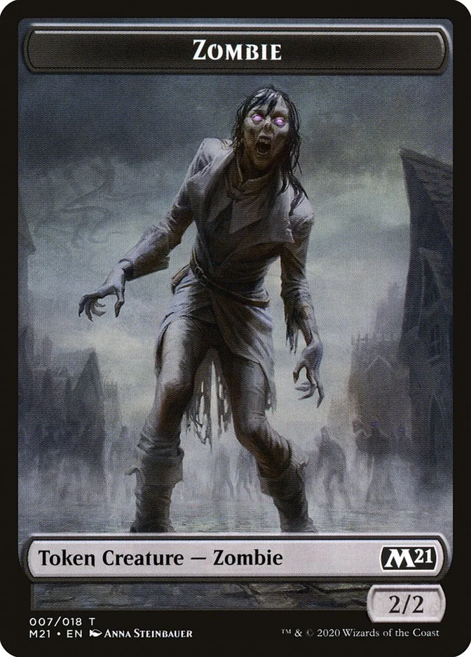 Zombie (Core Set 2021 Tokens) - Magic: The Gathering in TCG Land México