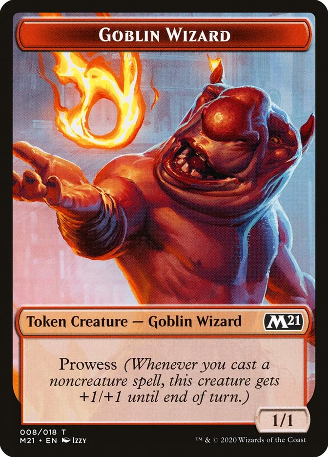 Goblin Wizard (Core Set 2021 Tokens) - Magic: The Gathering in TCG Land México