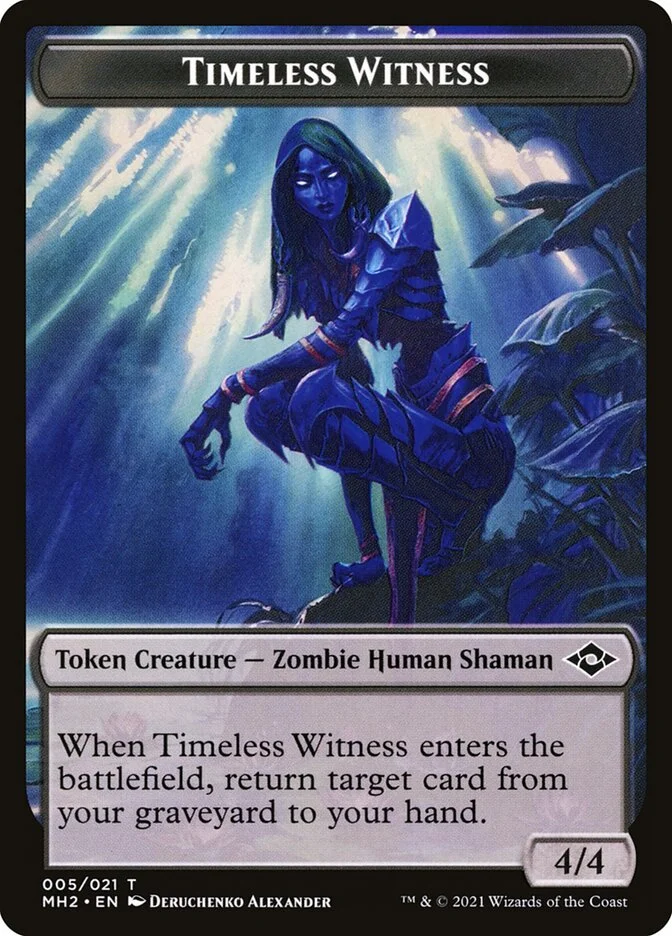 Timeless Witness (Modern Horizons 2 Tokens) - Magic: The Gathering in TCG Land