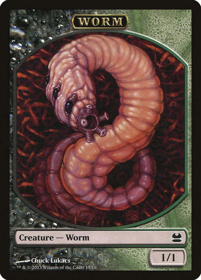 Worm (Modern Masters Tokens) - Magic: The Gathering in TCG Land México