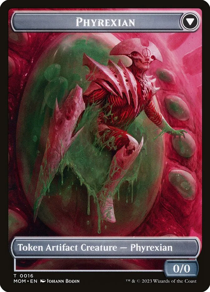 Phyrexian (March of the Machine Tokens) - Magic: The Gathering in TCG Land México