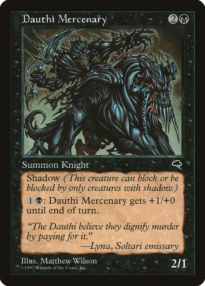 Dauthi Mercenary (Tempest) - Magic: The Gathering in TCG Land