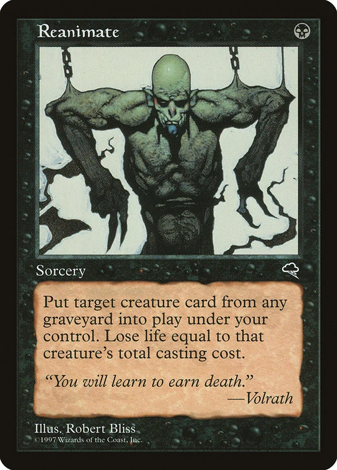 Reanimate (Tempest) - Magic: The Gathering in TCG Land
