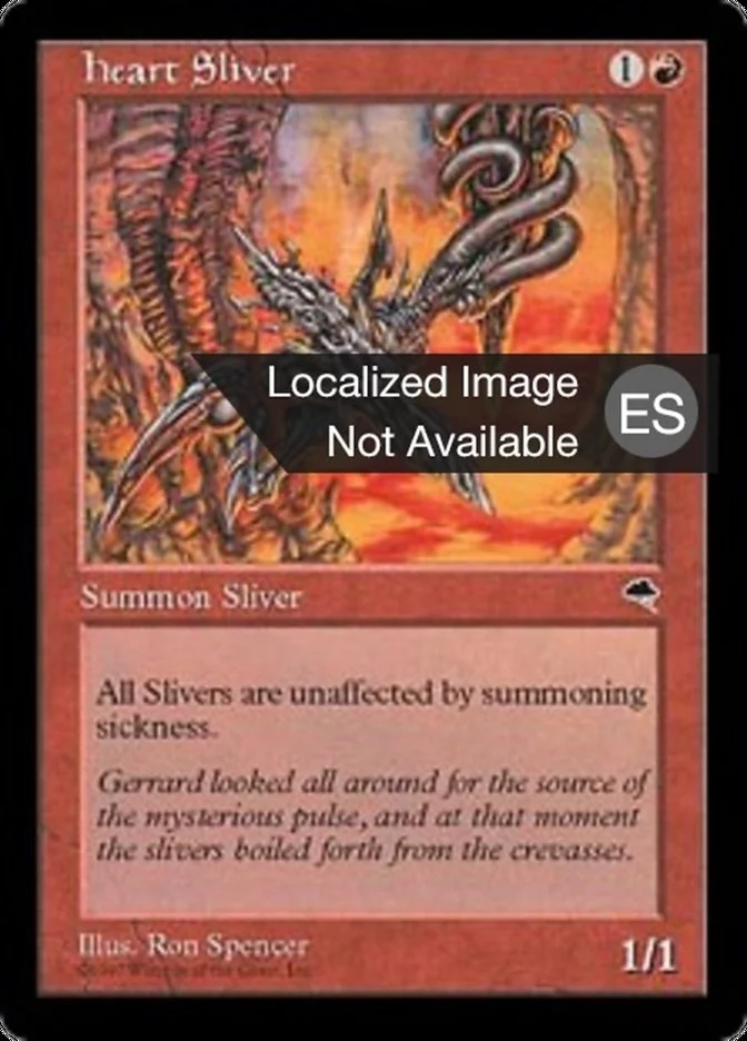 Fragmentado enérgico (Tempest) - Magic: The Gathering in TCG Land México