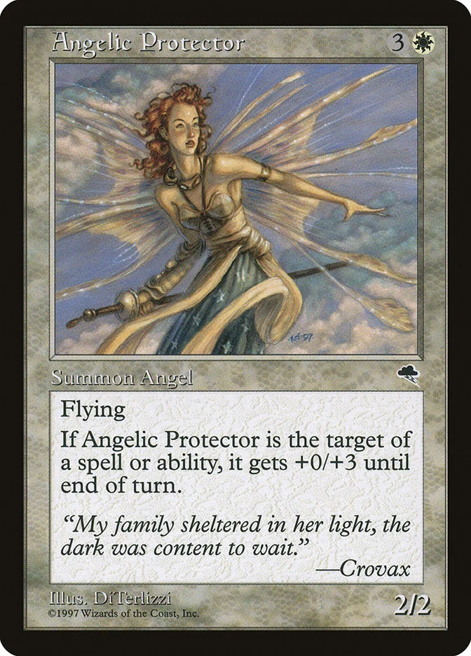 Angelic Protector (Tempest) - Magic: The Gathering in TCG Land