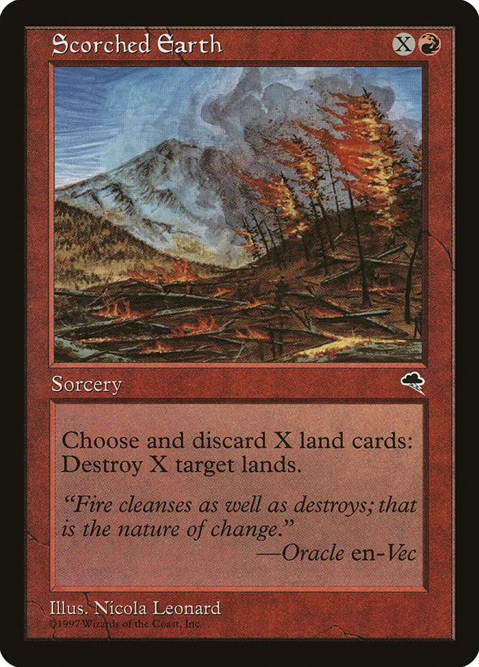 Scorched Earth (Tempest) - Magic: The Gathering in TCG Land