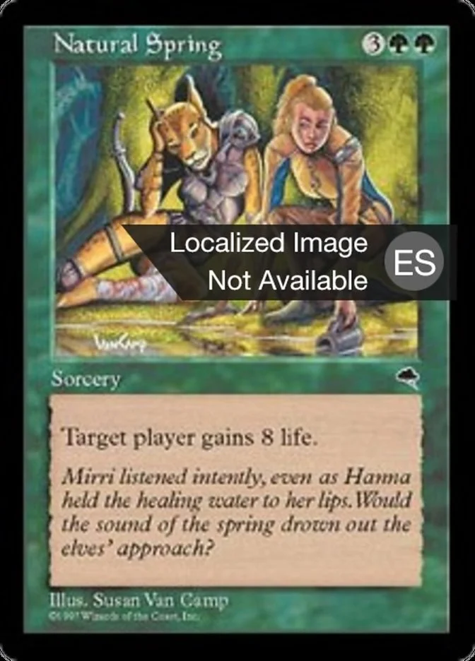 Manantial natural (Tempest) - Magic: The Gathering in TCG Land