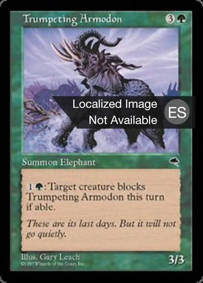 Armodón berreante (Tempest) - Magic: The Gathering in TCG Land