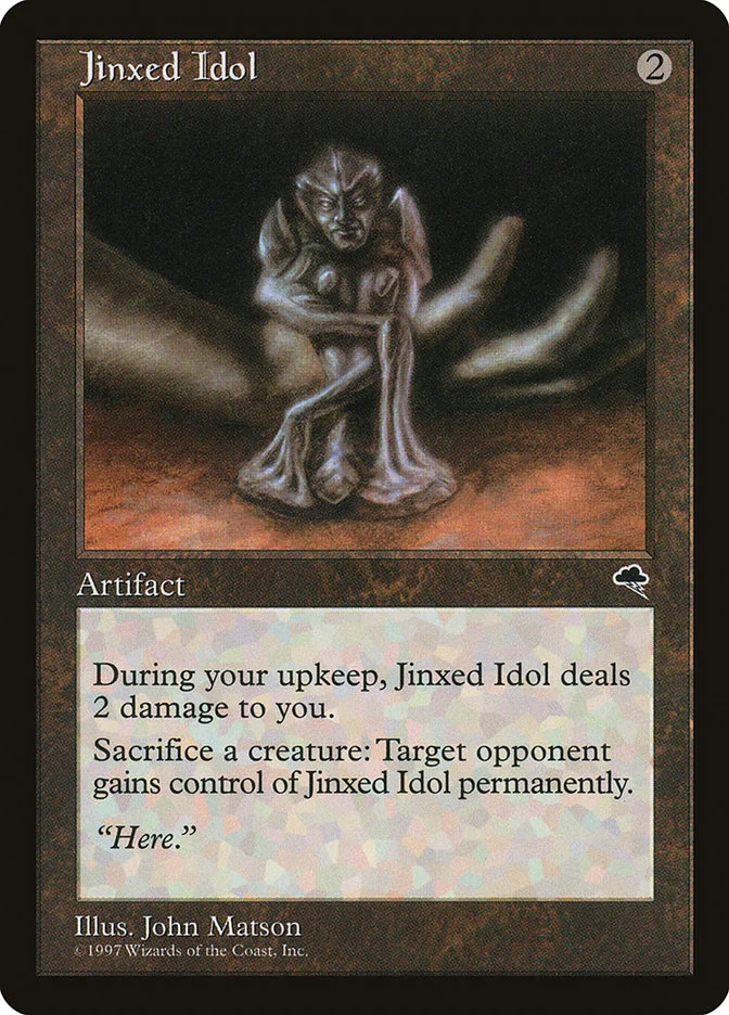 Jinxed Idol (Tempest) - Magic: The Gathering in TCG Land