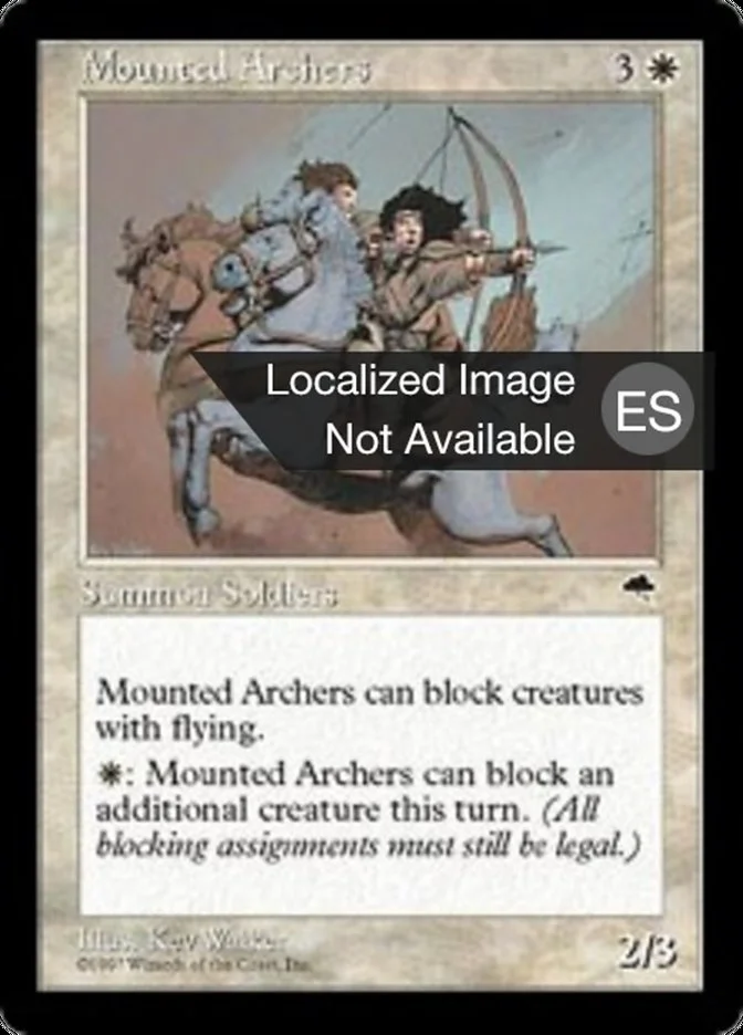 Arqueros montados (Tempest) - Magic: The Gathering in TCG Land