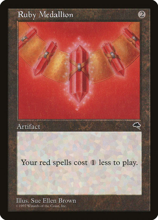 Ruby Medallion (Tempest) - Magic: The Gathering in TCG Land