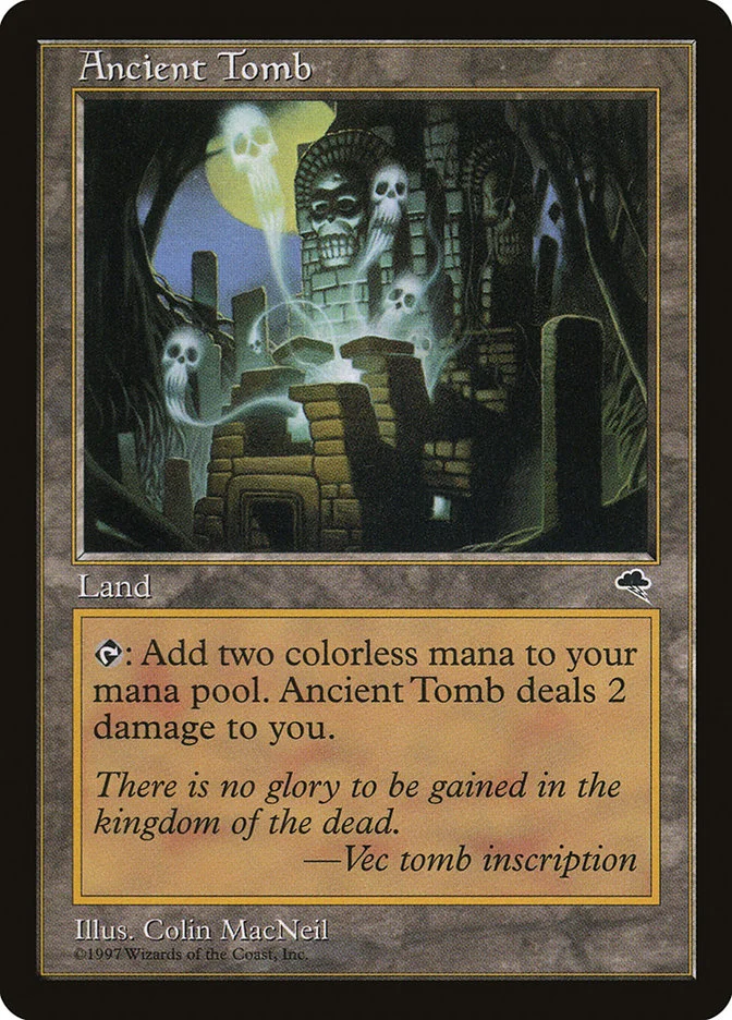 Ancient Tomb (Tempest) - Magic: The Gathering in TCG Land México