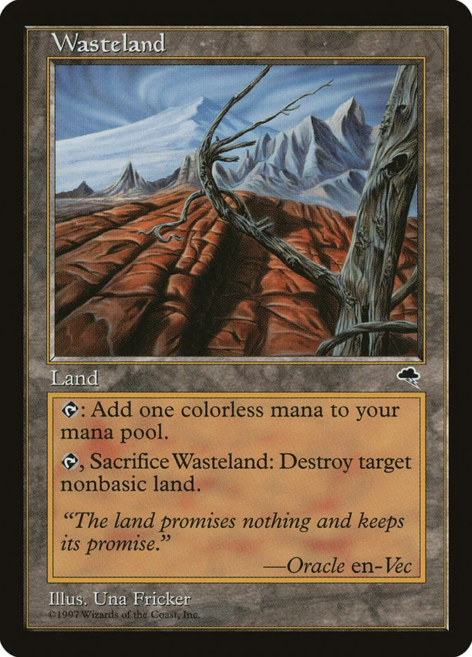 Wasteland (Tempest) - Magic: The Gathering in TCG Land