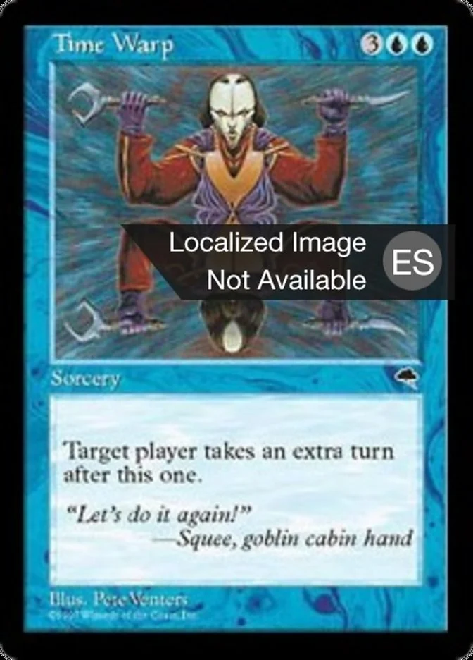 Distorsión temporal (Tempest) - Magic: The Gathering in TCG Land